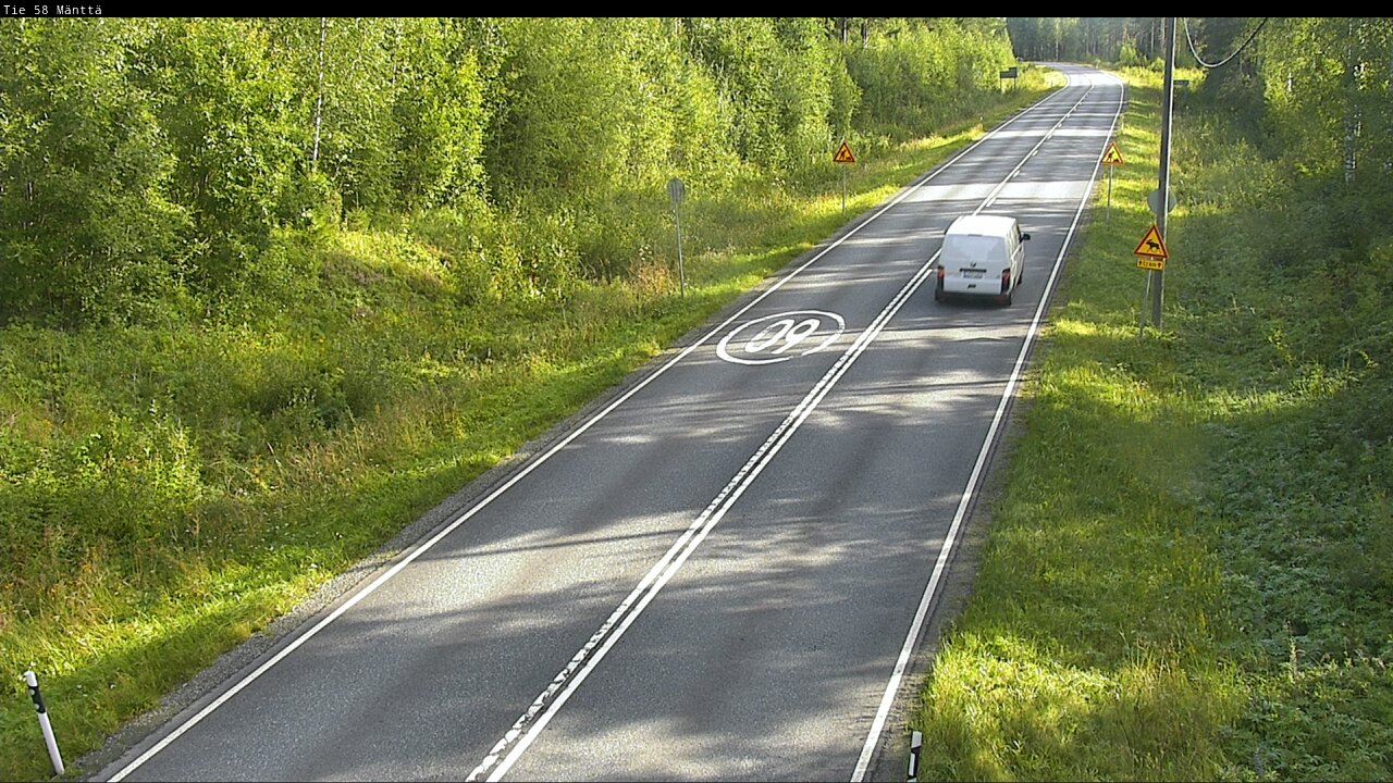 Kelikamerat Kuva Tie 58 Mänttä, Mänttä-Vilppula, Pirkanmaa