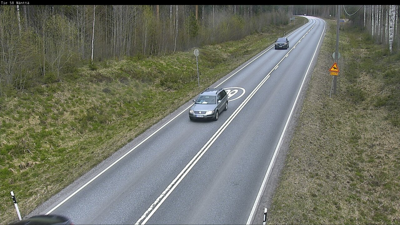 Kelikamerat Kuva Tie 58 Mänttä, Mänttä-Vilppula, Pirkanmaa