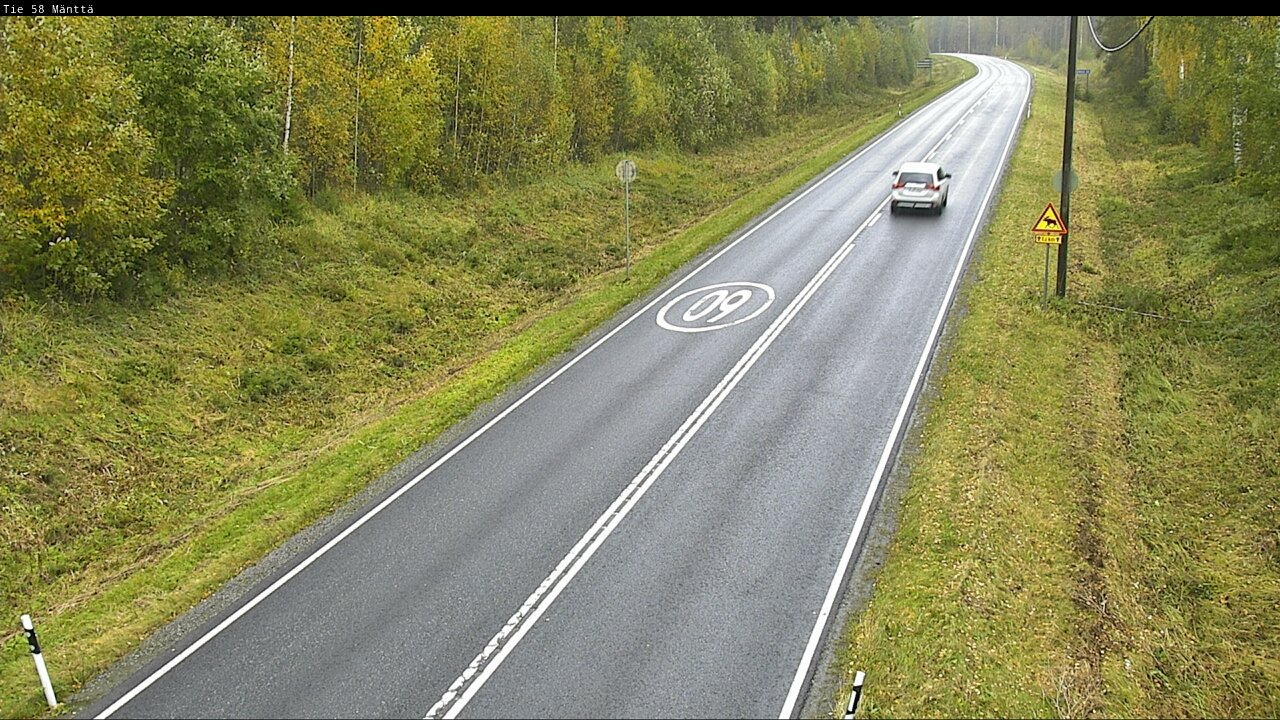 Kelikamerat Kuva Tie 58 Mänttä, Mänttä-Vilppula, Pirkanmaa