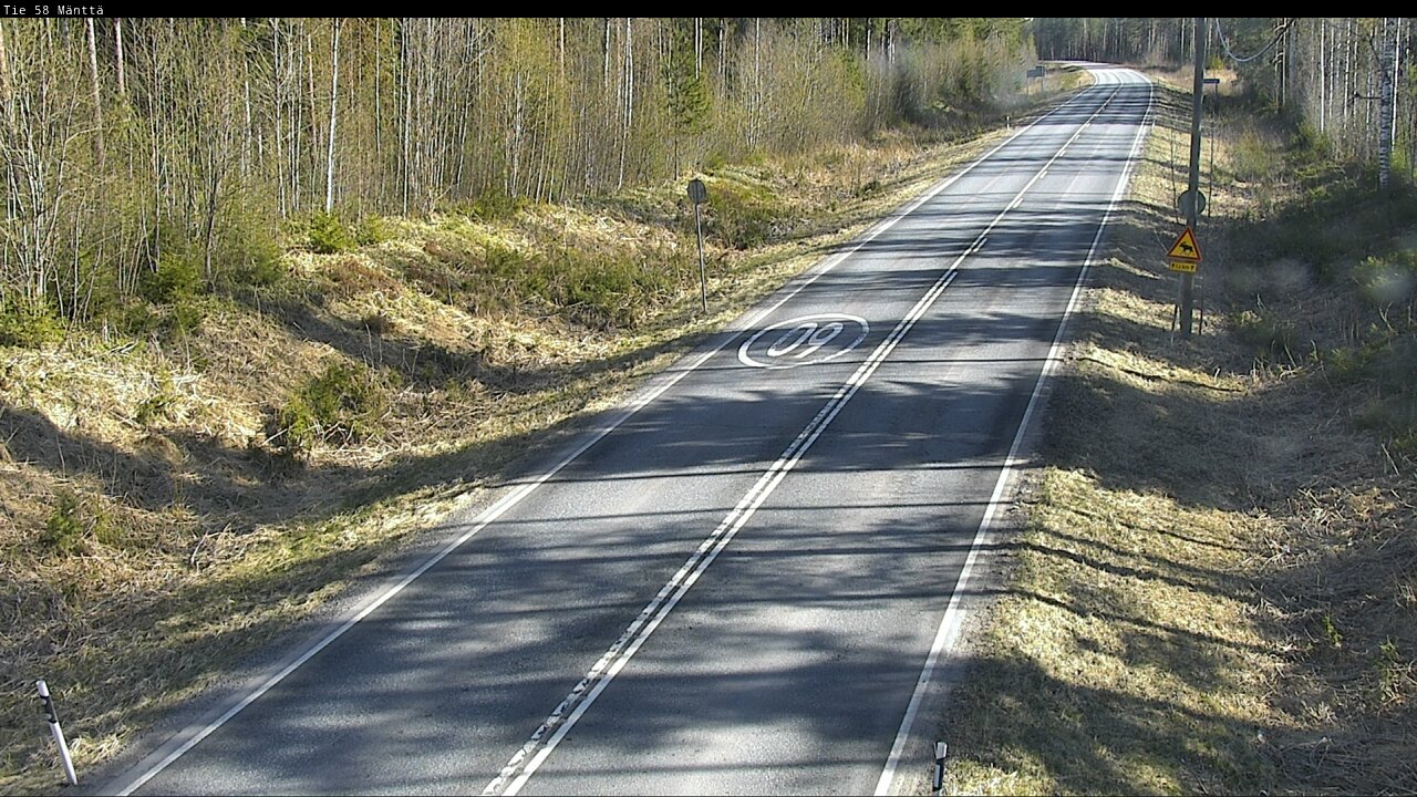 Kelikamerat Kuva Tie 58 Mänttä, Mänttä-Vilppula, Pirkanmaa