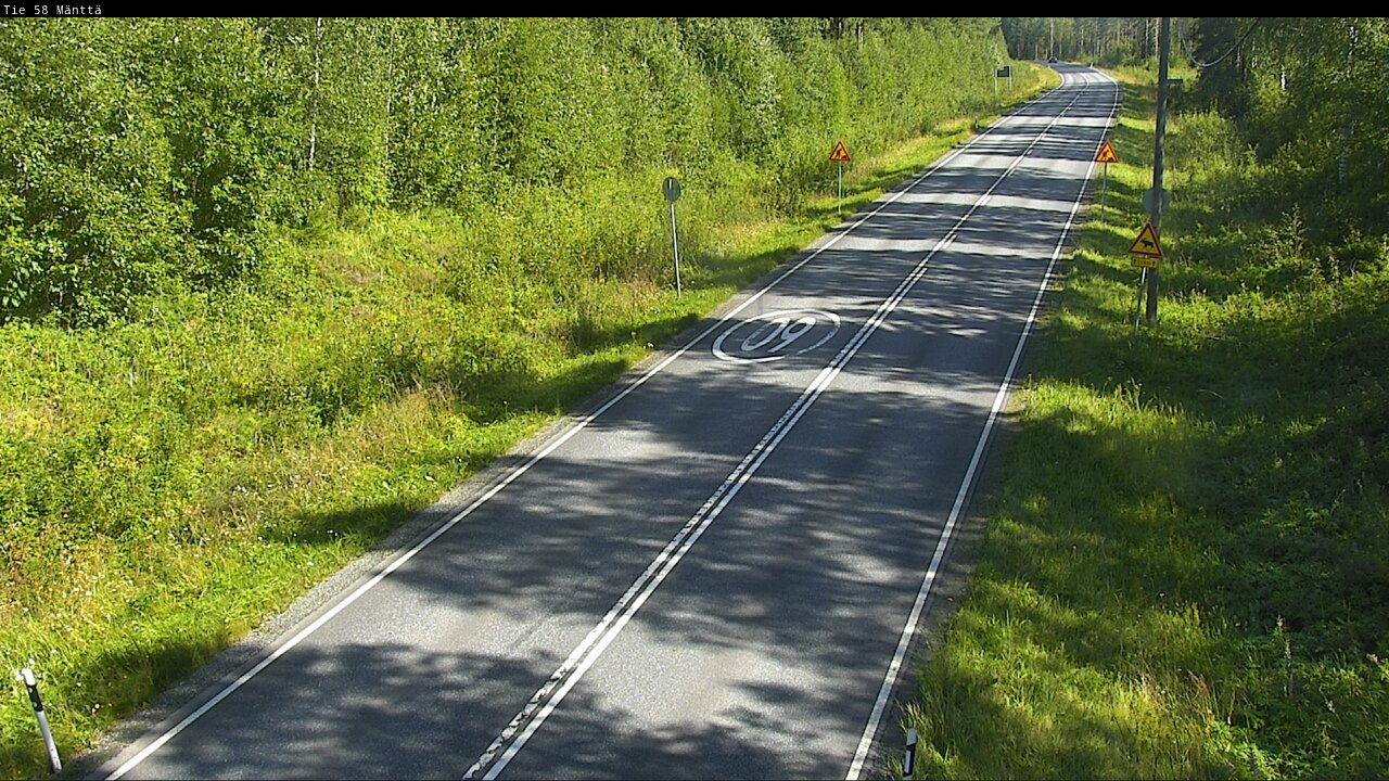 Kelikamerat Kuva Tie 58 Mänttä, Mänttä-Vilppula, Pirkanmaa