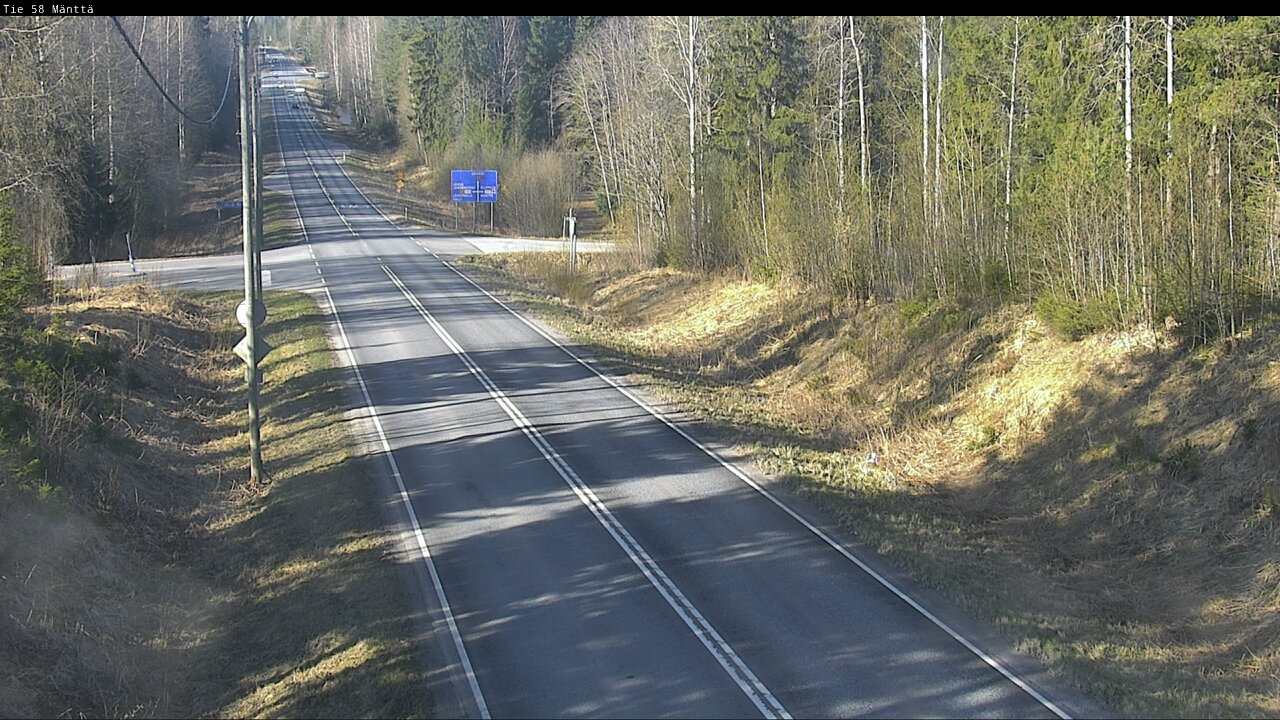 Kelikamerat Kuva Tie 58 Mänttä, Mänttä-Vilppula, Pirkanmaa