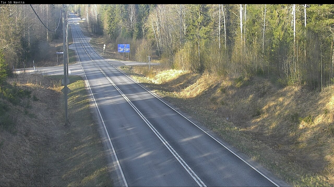 Kelikamerat Kuva Tie 58 Mänttä, Mänttä-Vilppula, Pirkanmaa