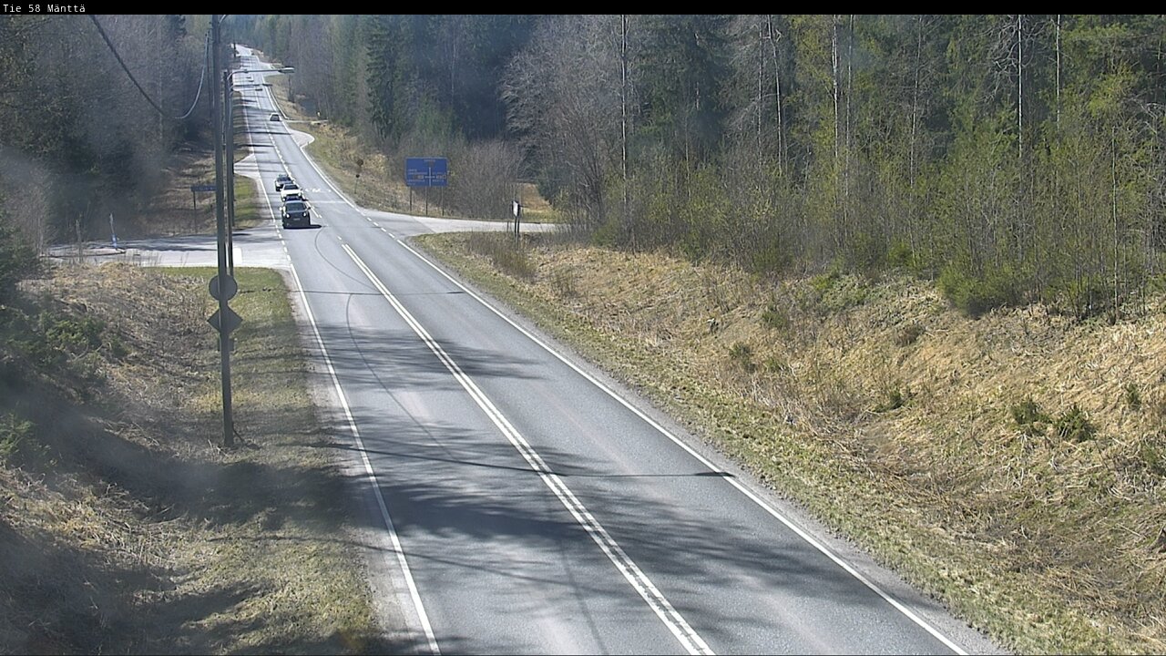 Kelikamerat Kuva Tie 58 Mänttä, Mänttä-Vilppula, Pirkanmaa