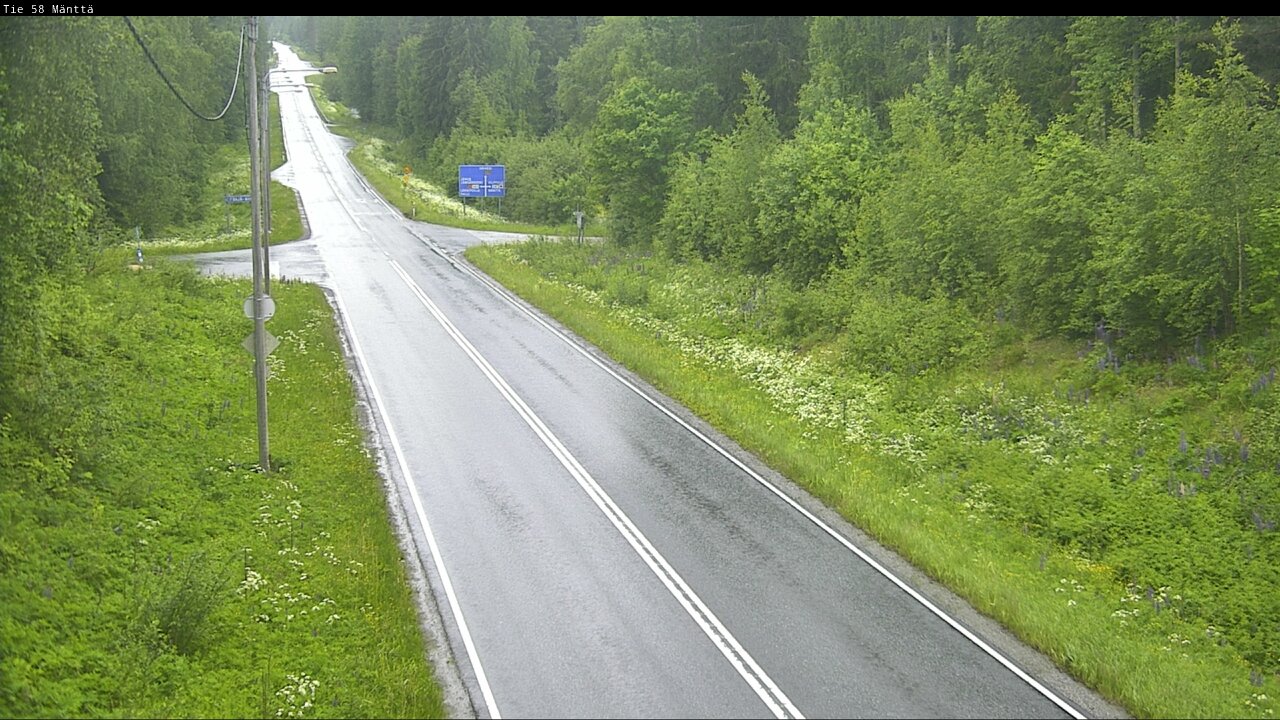 Kelikamerat Kuva Tie 58 Mänttä, Mänttä-Vilppula, Pirkanmaa