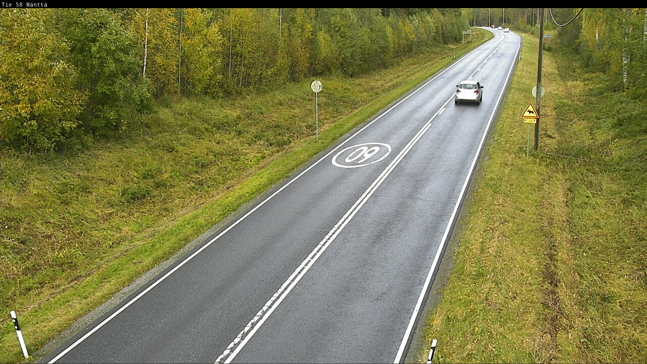 Kelikamerat Kuva Tie 58 Mänttä, Mänttä-Vilppula, Pirkanmaa