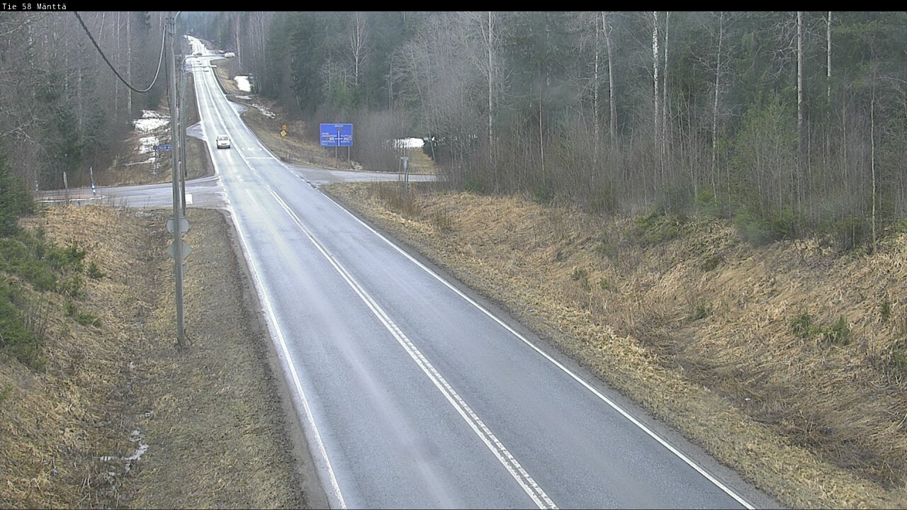 Kelikamerat Kuva Tie 58 Mänttä, Mänttä-Vilppula, Pirkanmaa
