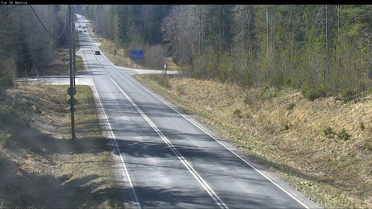Kelikamerat Kuva Tie 58 Mänttä, Mänttä-Vilppula, Pirkanmaa