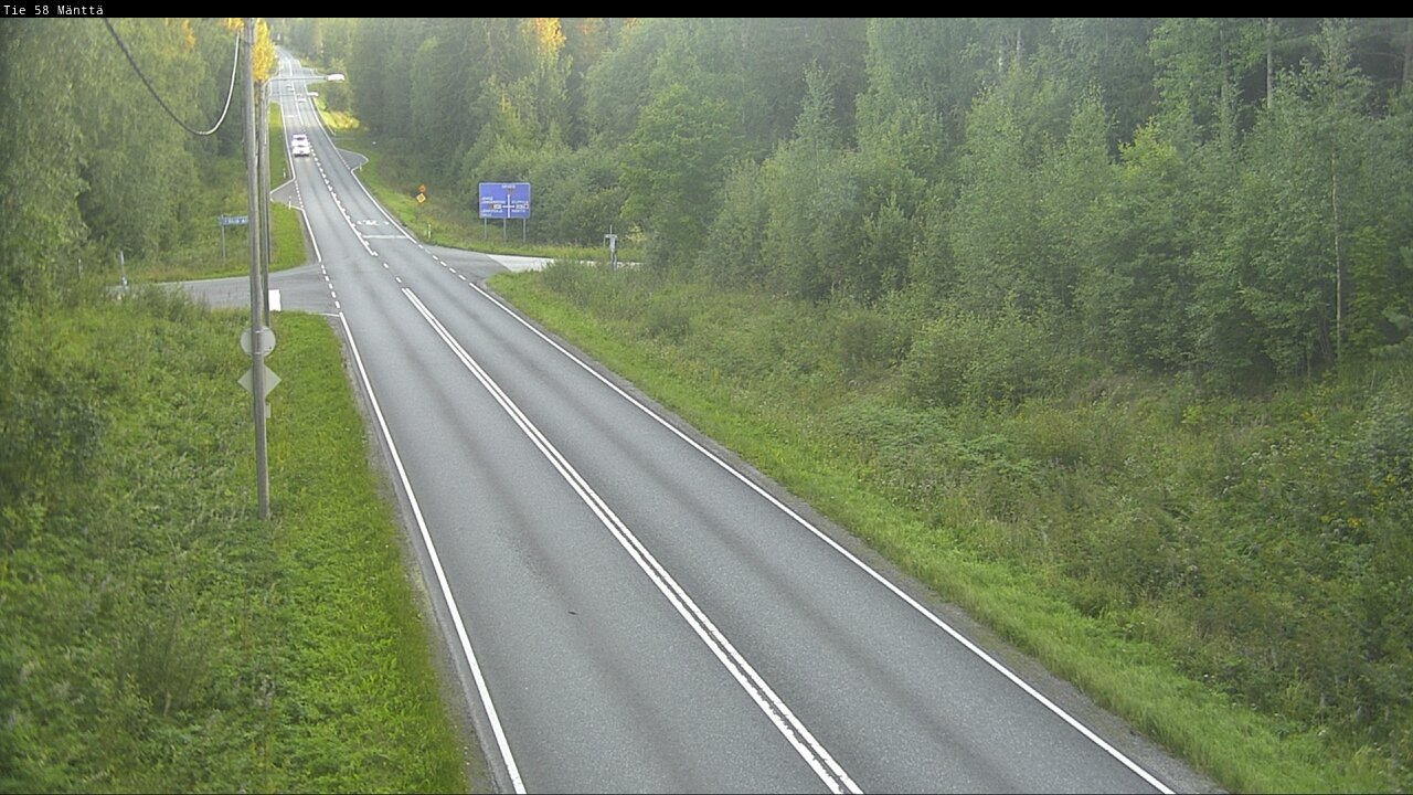 Kelikamerat Kuva Tie 58 Mänttä, Mänttä-Vilppula, Pirkanmaa