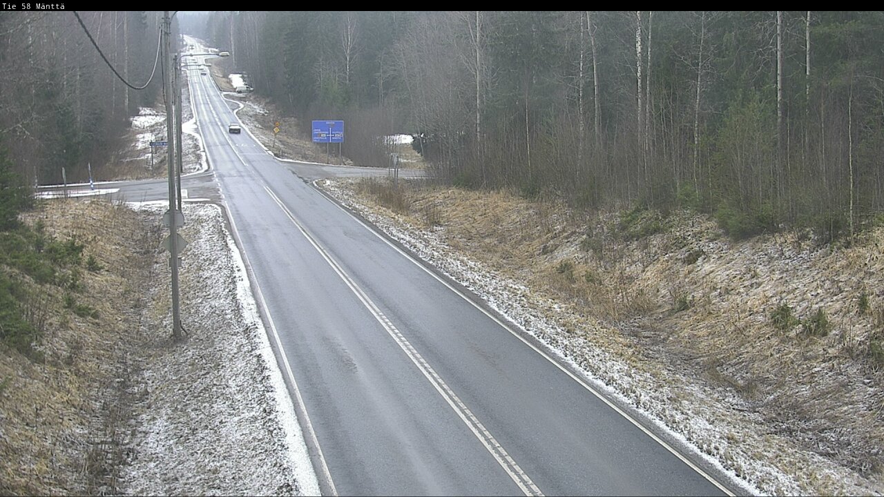 Kelikamerat Kuva Tie 58 Mänttä, Mänttä-Vilppula, Pirkanmaa