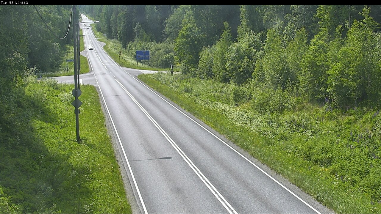 Kelikamerat Kuva Tie 58 Mänttä, Mänttä-Vilppula, Pirkanmaa