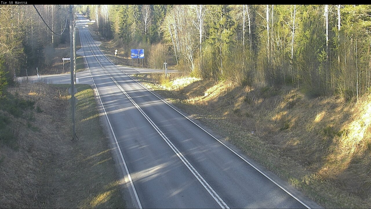 Kelikamerat Kuva Tie 58 Mänttä, Mänttä-Vilppula, Pirkanmaa