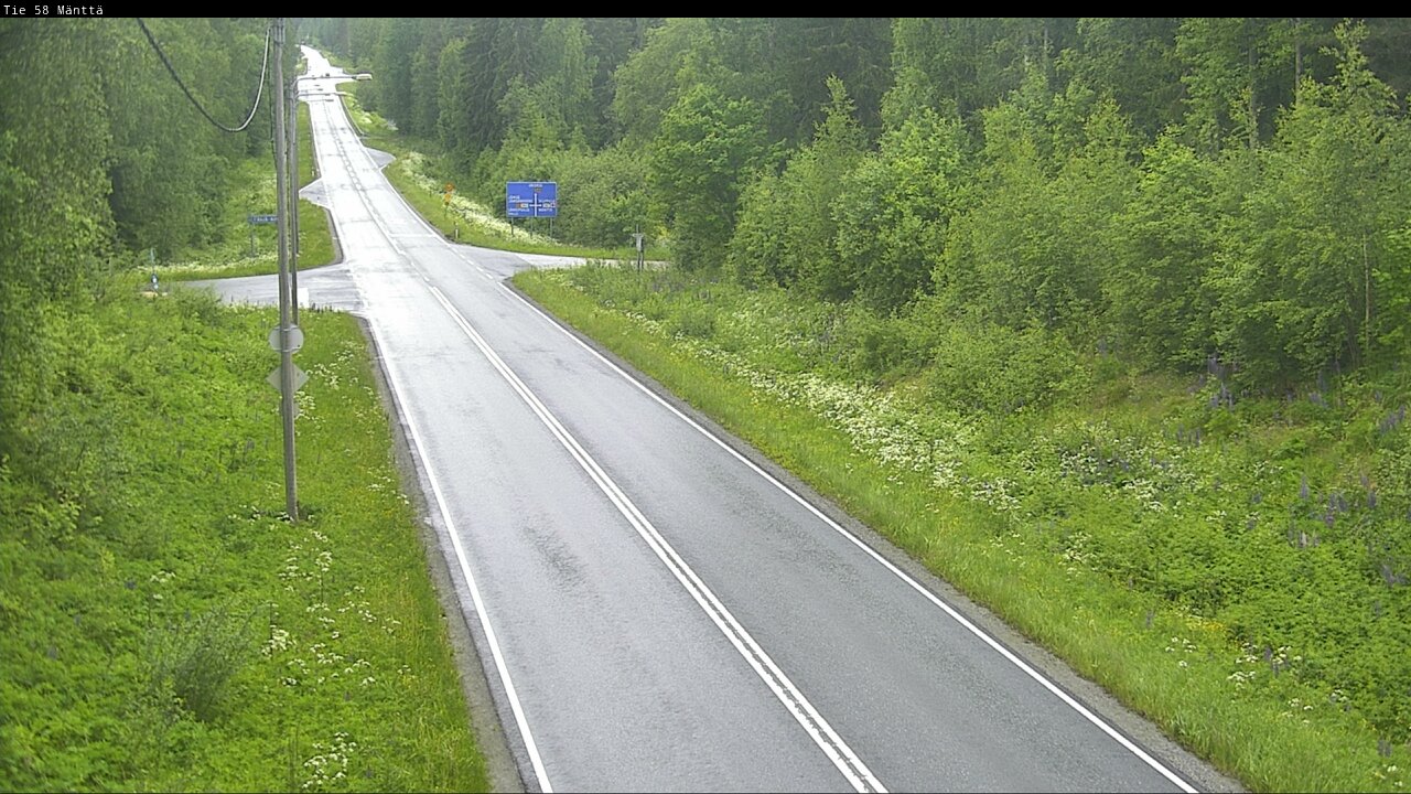Kelikamerat Kuva Tie 58 Mänttä, Mänttä-Vilppula, Pirkanmaa
