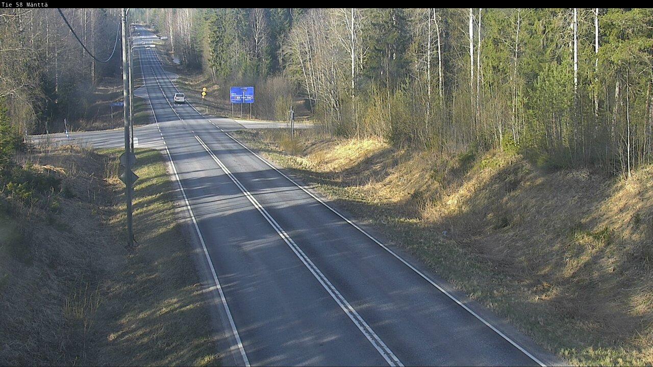 Kelikamerat Kuva Tie 58 Mänttä, Mänttä-Vilppula, Pirkanmaa