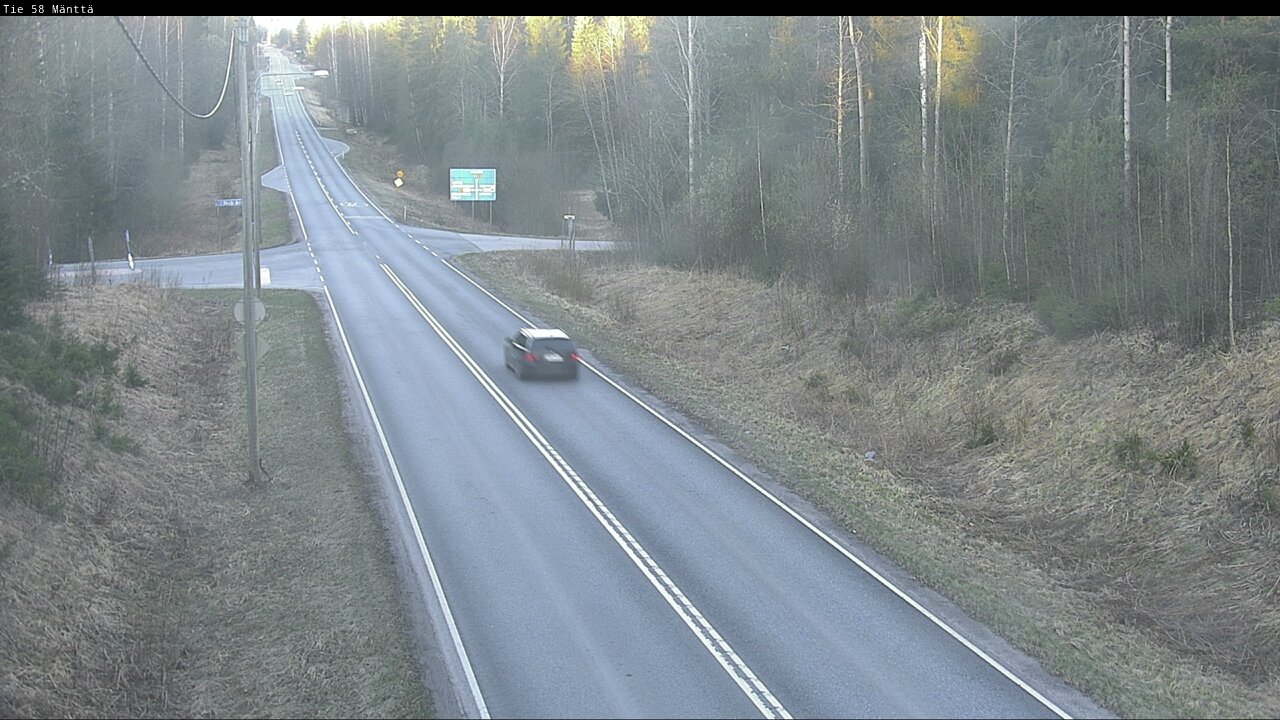 Kelikamerat Kuva Tie 58 Mänttä, Mänttä-Vilppula, Pirkanmaa