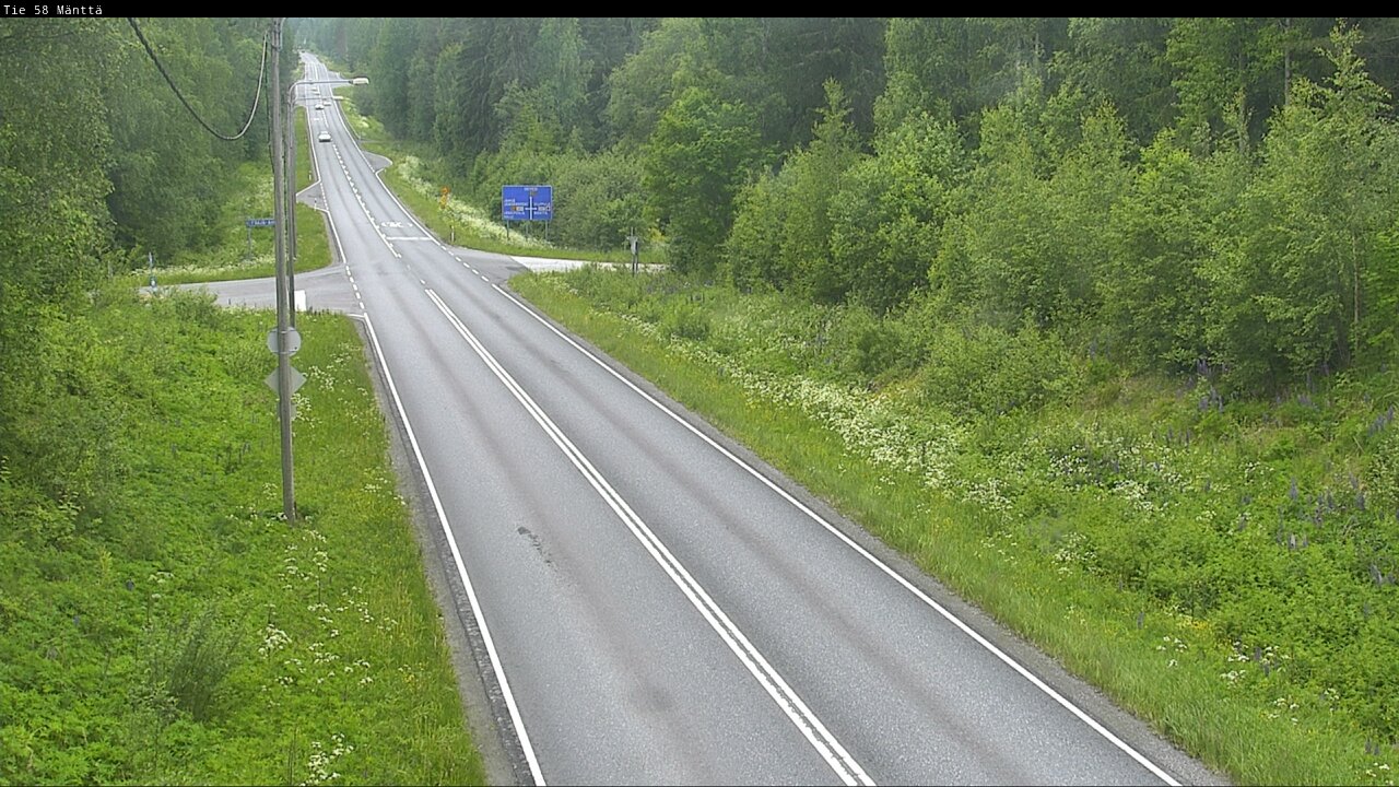 Kelikamerat Kuva Tie 58 Mänttä, Mänttä-Vilppula, Pirkanmaa