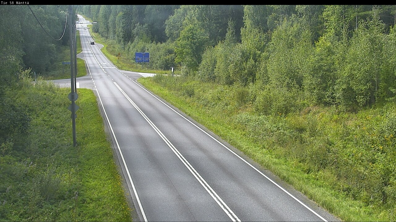 Kelikamerat Kuva Tie 58 Mänttä, Mänttä-Vilppula, Pirkanmaa