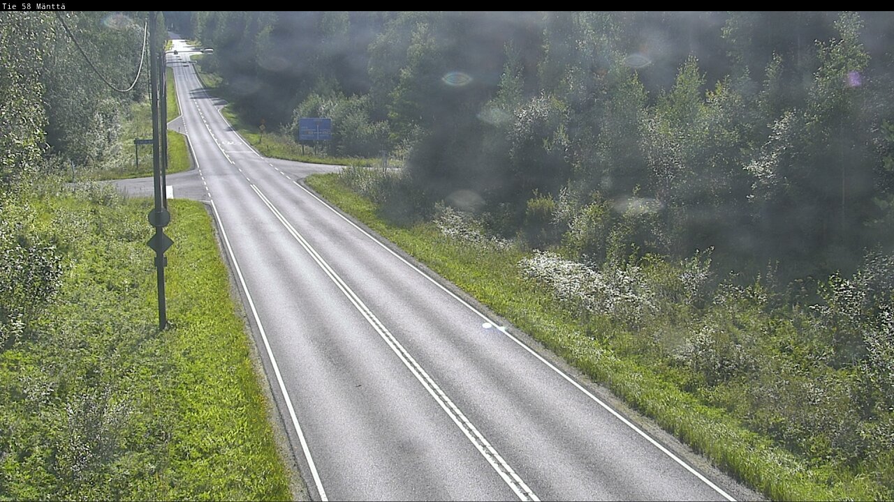 Kelikamerat Kuva Tie 58 Mänttä, Mänttä-Vilppula, Pirkanmaa