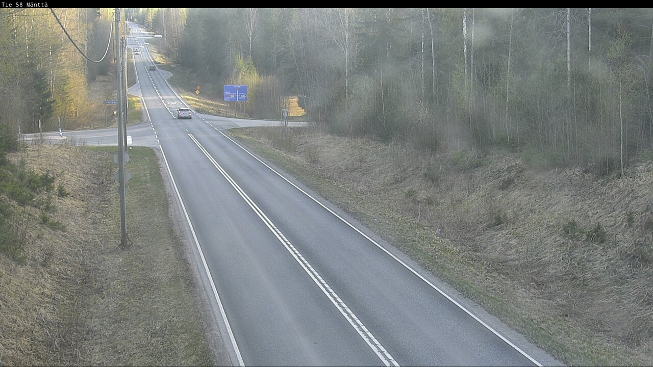 Kelikamerat Kuva Tie 58 Mänttä, Mänttä-Vilppula, Pirkanmaa