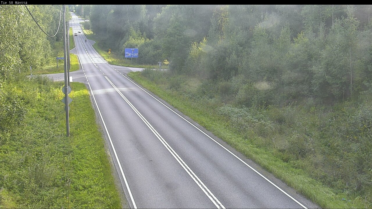 Kelikamerat Kuva Tie 58 Mänttä, Mänttä-Vilppula, Pirkanmaa