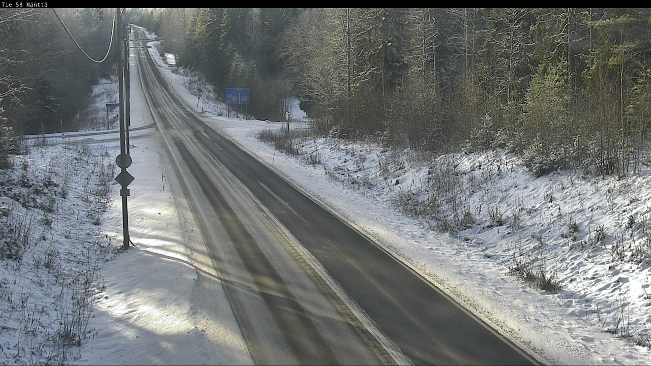 Kelikamerat Kuva Tie 58 Mänttä, Mänttä-Vilppula, Pirkanmaa