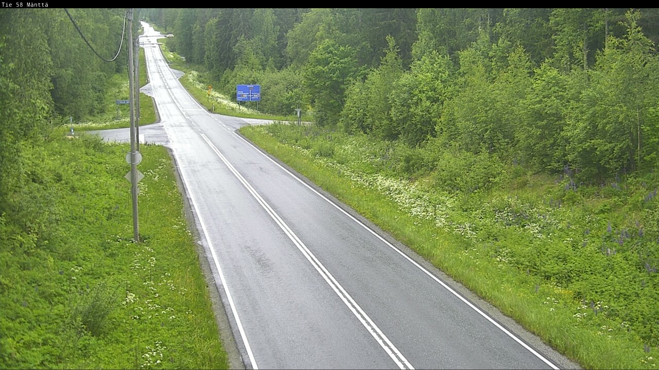 Kelikamerat Kuva Tie 58 Mänttä, Mänttä-Vilppula, Pirkanmaa