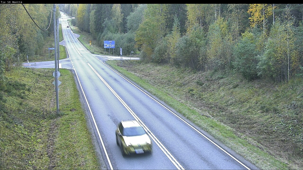 Kelikamerat Kuva Tie 58 Mänttä, Mänttä-Vilppula, Pirkanmaa