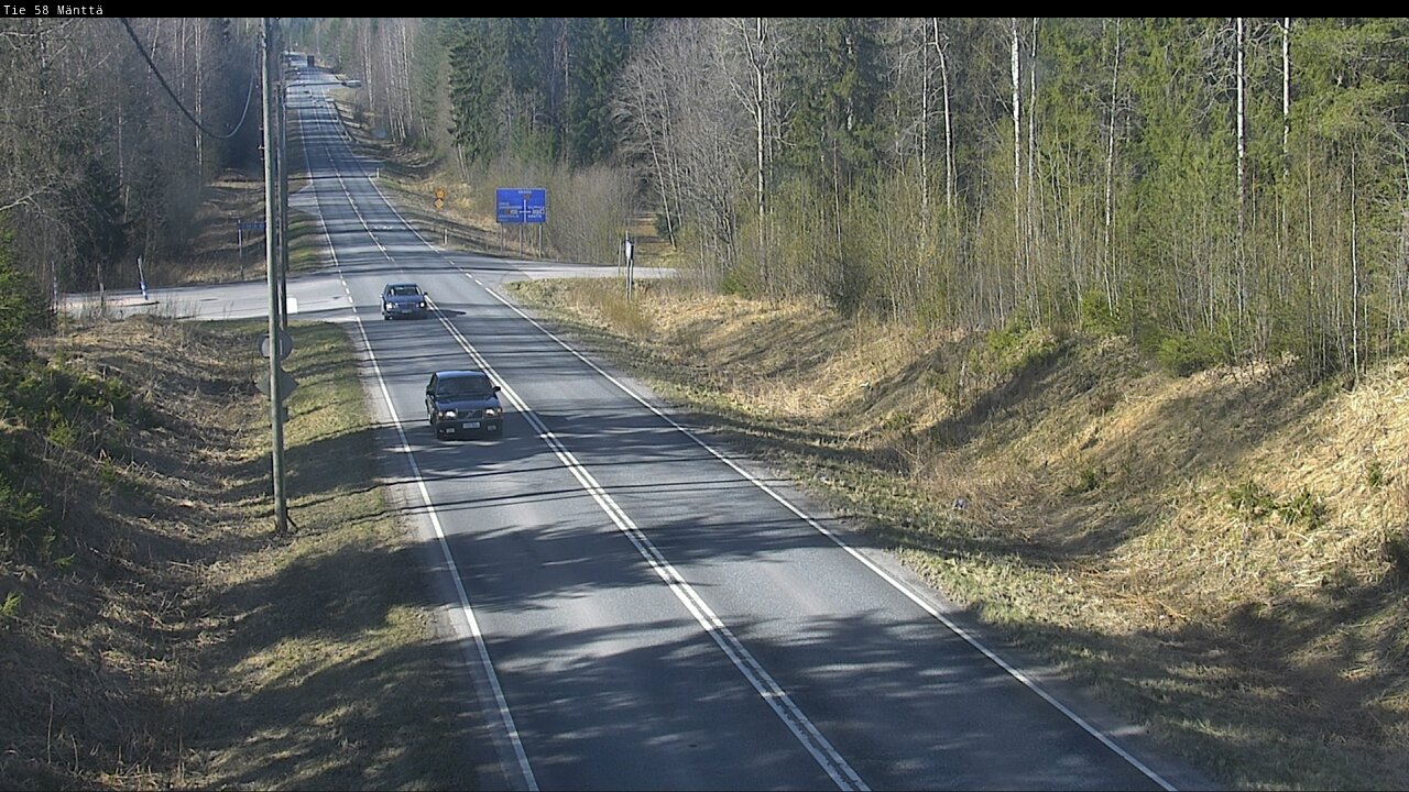 Kelikamerat Kuva Tie 58 Mänttä, Mänttä-Vilppula, Pirkanmaa