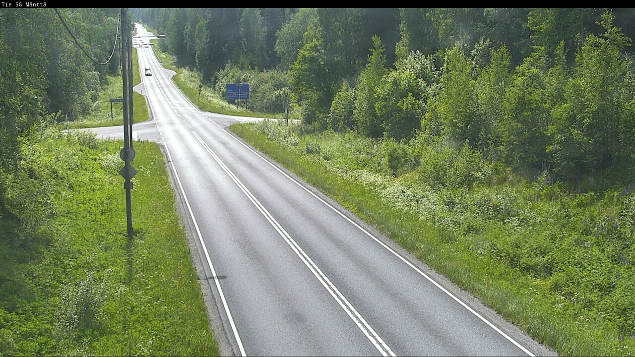 Kelikamerat Kuva Tie 58 Mänttä, Mänttä-Vilppula, Pirkanmaa