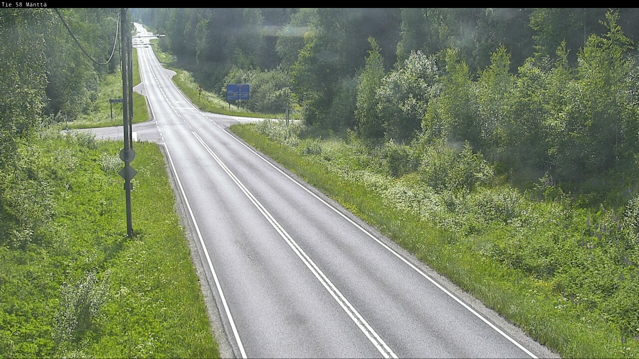Kelikamerat Kuva Tie 58 Mänttä, Mänttä-Vilppula, Pirkanmaa