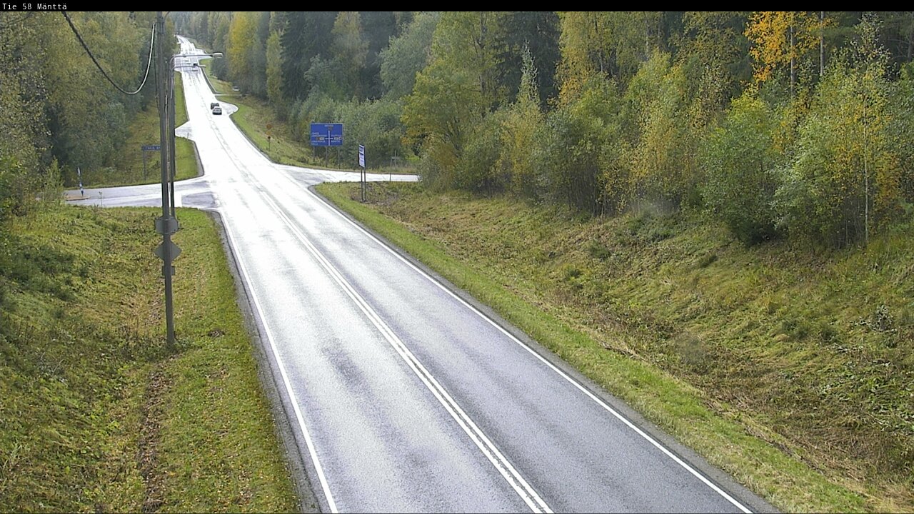 Kelikamerat Kuva Tie 58 Mänttä, Mänttä-Vilppula, Pirkanmaa