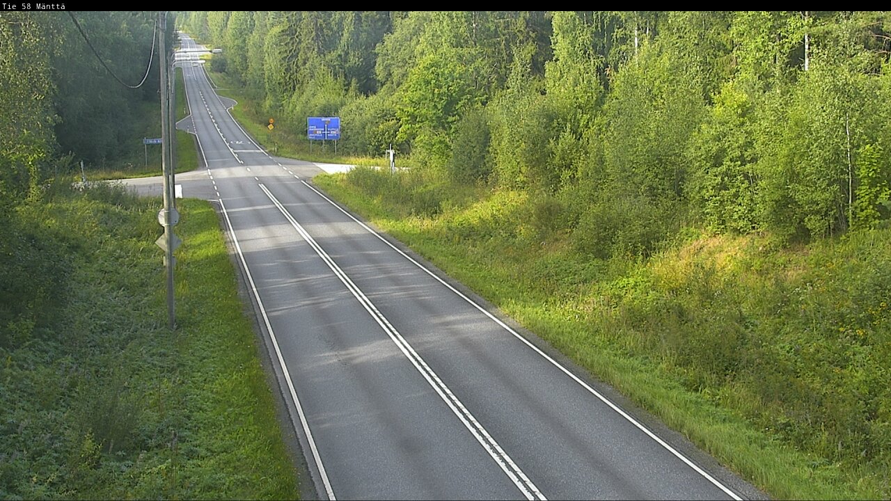Kelikamerat Kuva Tie 58 Mänttä, Mänttä-Vilppula, Pirkanmaa