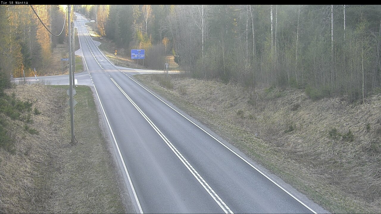 Kelikamerat Kuva Tie 58 Mänttä, Mänttä-Vilppula, Pirkanmaa