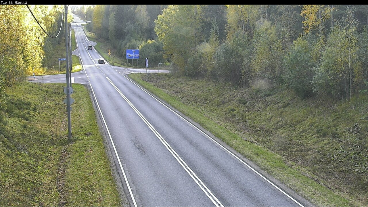 Kelikamerat Kuva Tie 58 Mänttä, Mänttä-Vilppula, Pirkanmaa