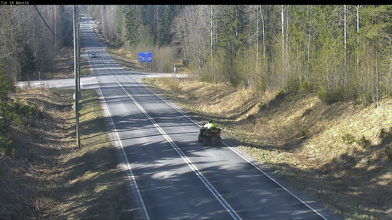 Kelikamerat Kuva Tie 58 Mänttä, Mänttä-Vilppula, Pirkanmaa