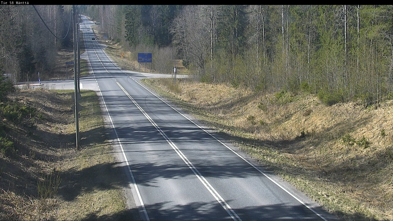 Kelikamerat Kuva Tie 58 Mänttä, Mänttä-Vilppula, Pirkanmaa