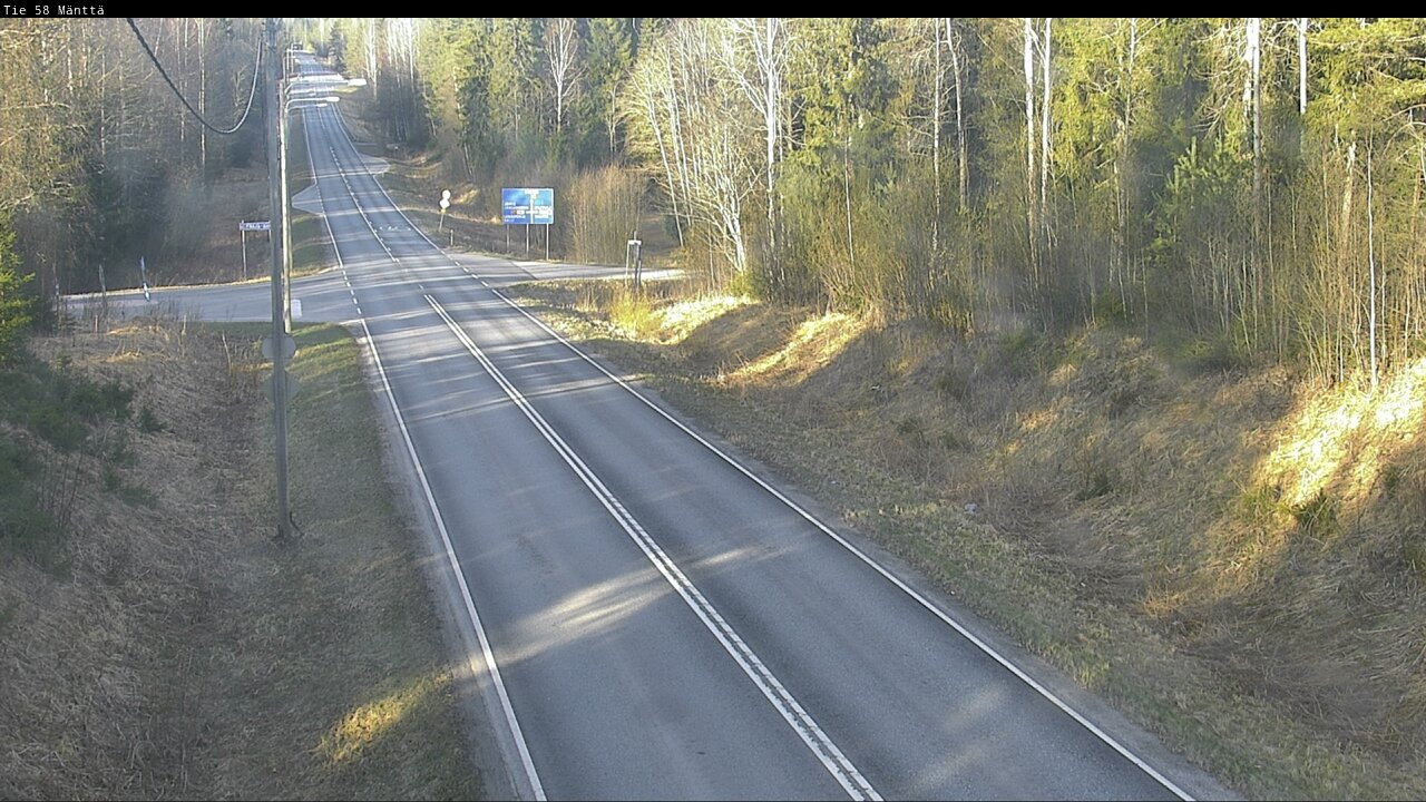 Kelikamerat Kuva Tie 58 Mänttä, Mänttä-Vilppula, Pirkanmaa