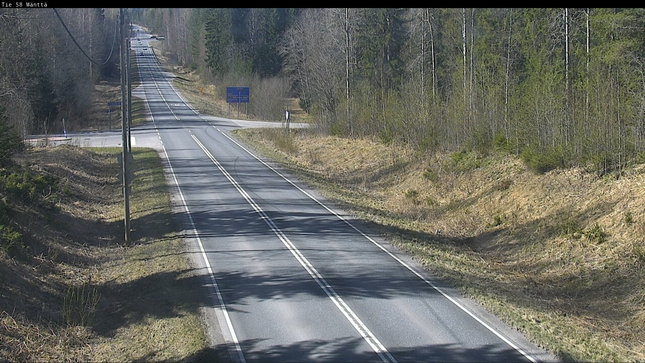 Kelikamerat Kuva Tie 58 Mänttä, Mänttä-Vilppula, Pirkanmaa