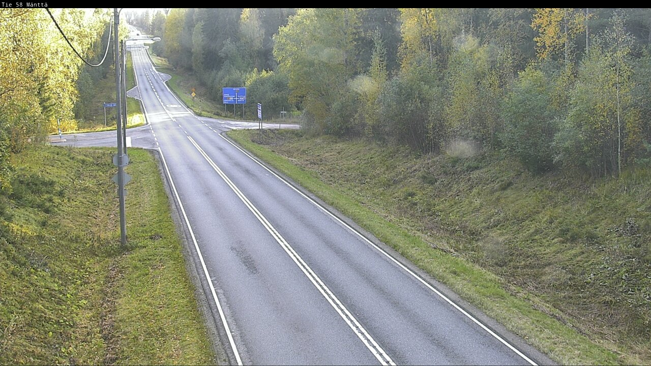 Kelikamerat Kuva Tie 58 Mänttä, Mänttä-Vilppula, Pirkanmaa