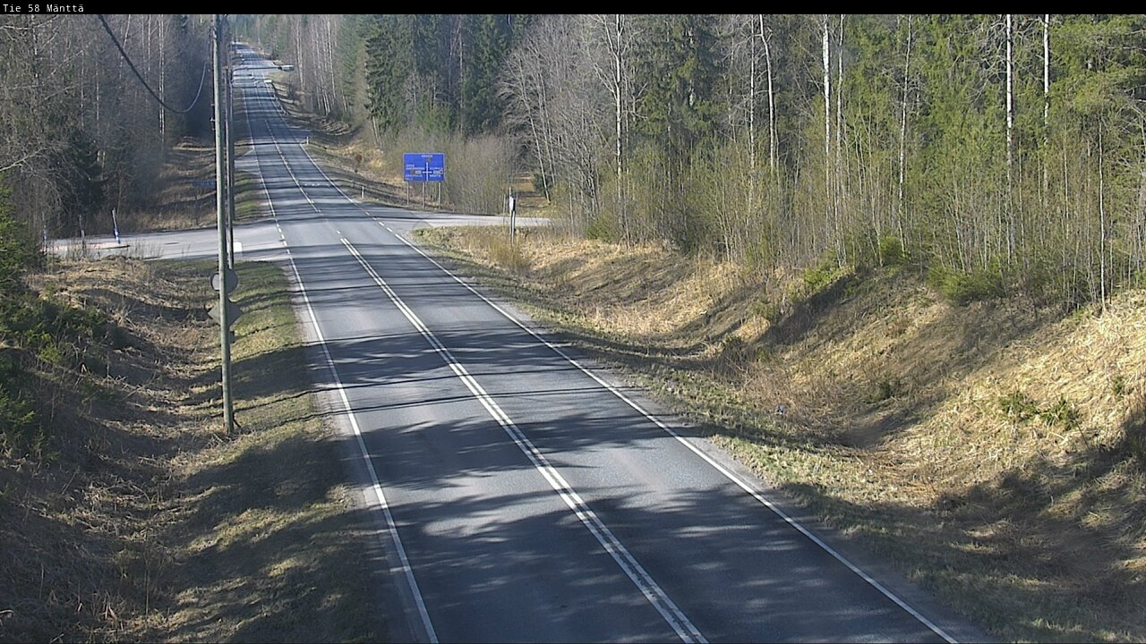 Kelikamerat Kuva Tie 58 Mänttä, Mänttä-Vilppula, Pirkanmaa