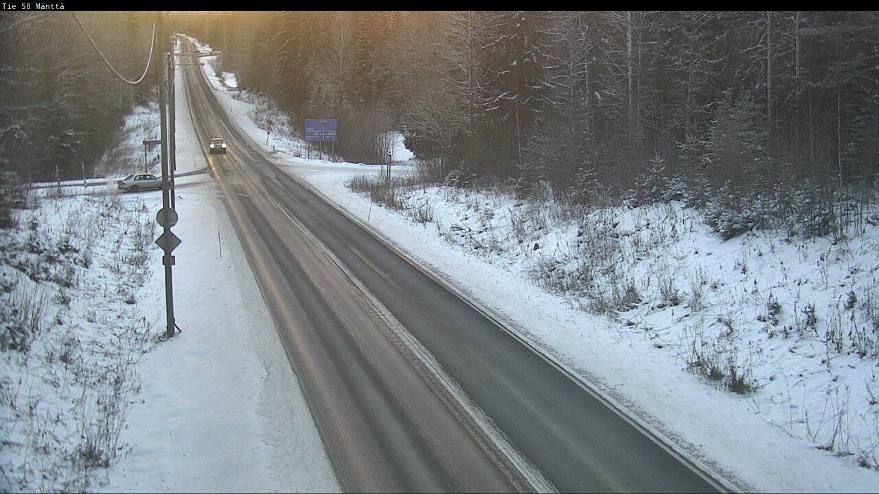 Kelikamerat Kuva Tie 58 Mänttä, Mänttä-Vilppula, Pirkanmaa