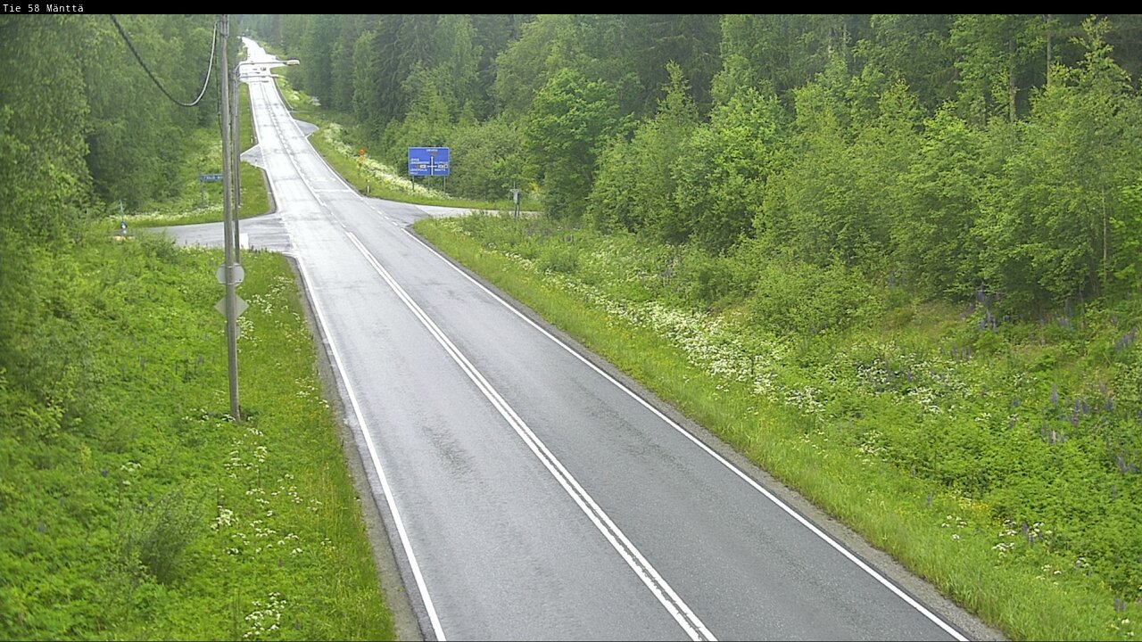 Kelikamerat Kuva Tie 58 Mänttä, Mänttä-Vilppula, Pirkanmaa