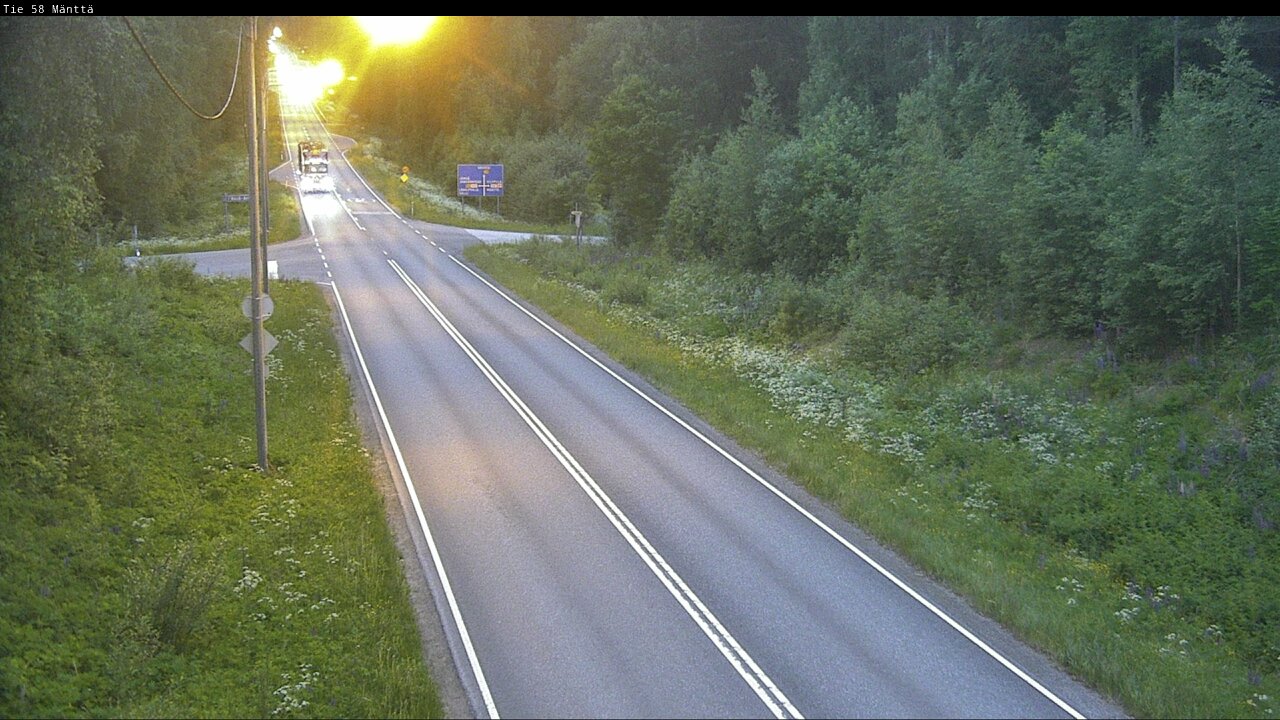 Kelikamerat Kuva Tie 58 Mänttä, Mänttä-Vilppula, Pirkanmaa