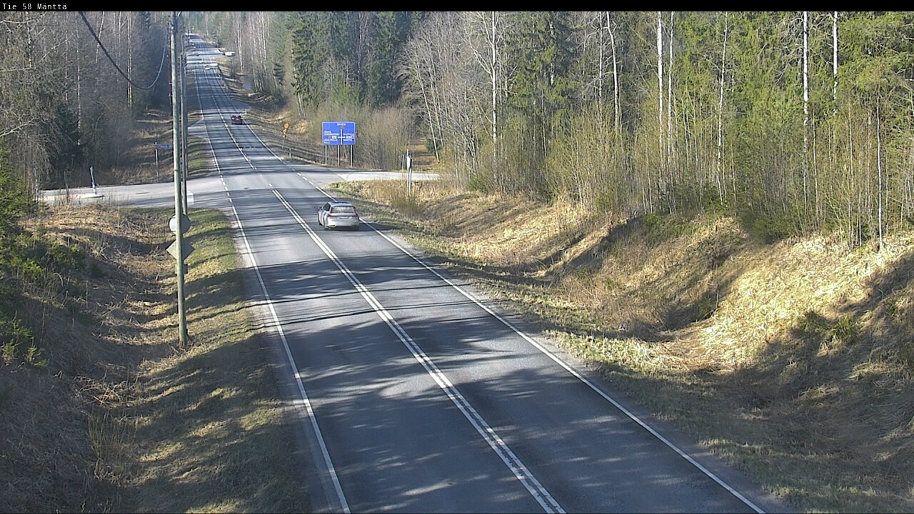 Kelikamerat Kuva Tie 58 Mänttä, Mänttä-Vilppula, Pirkanmaa