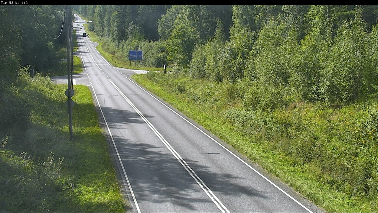 Kelikamerat Kuva Tie 58 Mänttä, Mänttä-Vilppula, Pirkanmaa