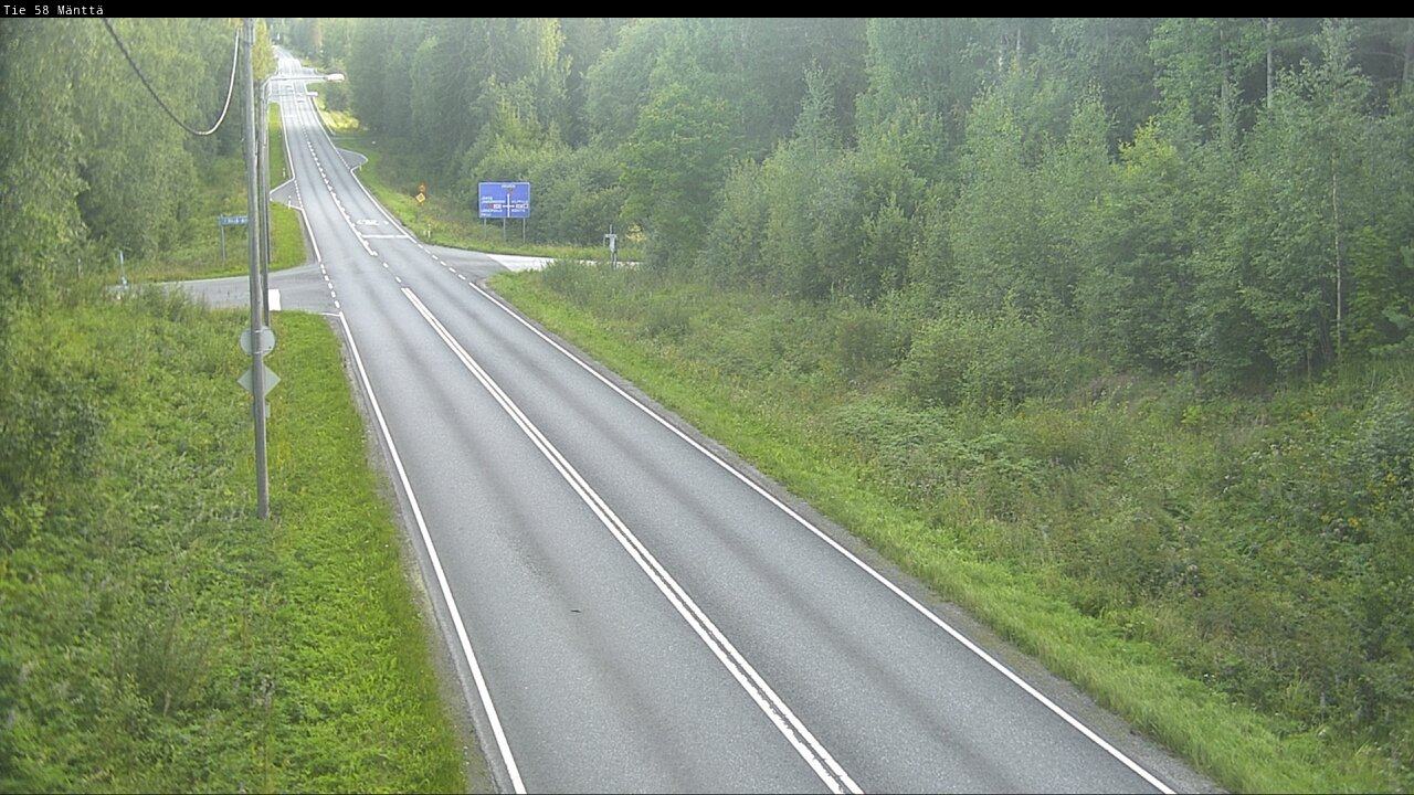 Kelikamerat Kuva Tie 58 Mänttä, Mänttä-Vilppula, Pirkanmaa