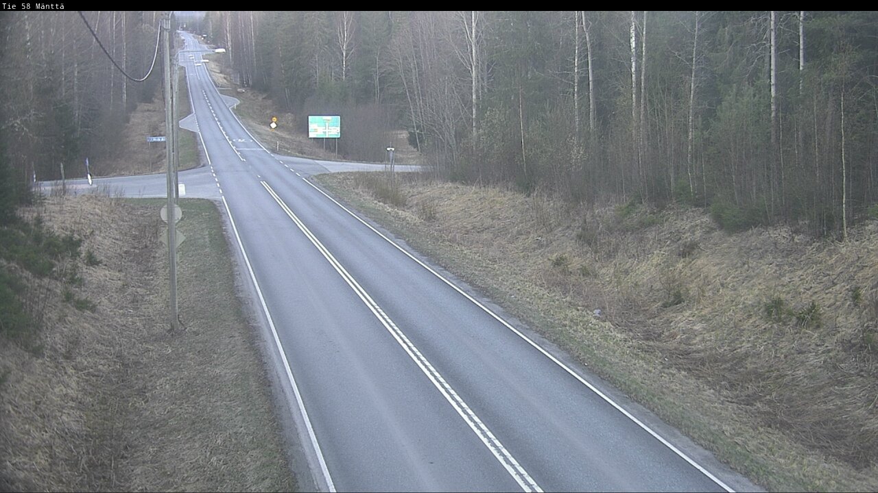 Kelikamerat Kuva Tie 58 Mänttä, Mänttä-Vilppula, Pirkanmaa