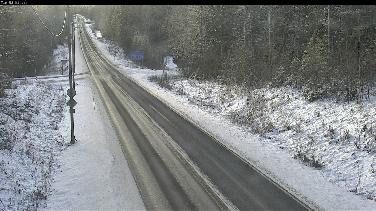 Kelikamerat Kuva Tie 58 Mänttä, Mänttä-Vilppula, Pirkanmaa