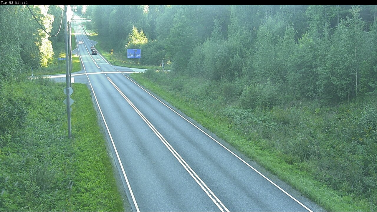 Kelikamerat Kuva Tie 58 Mänttä, Mänttä-Vilppula, Pirkanmaa