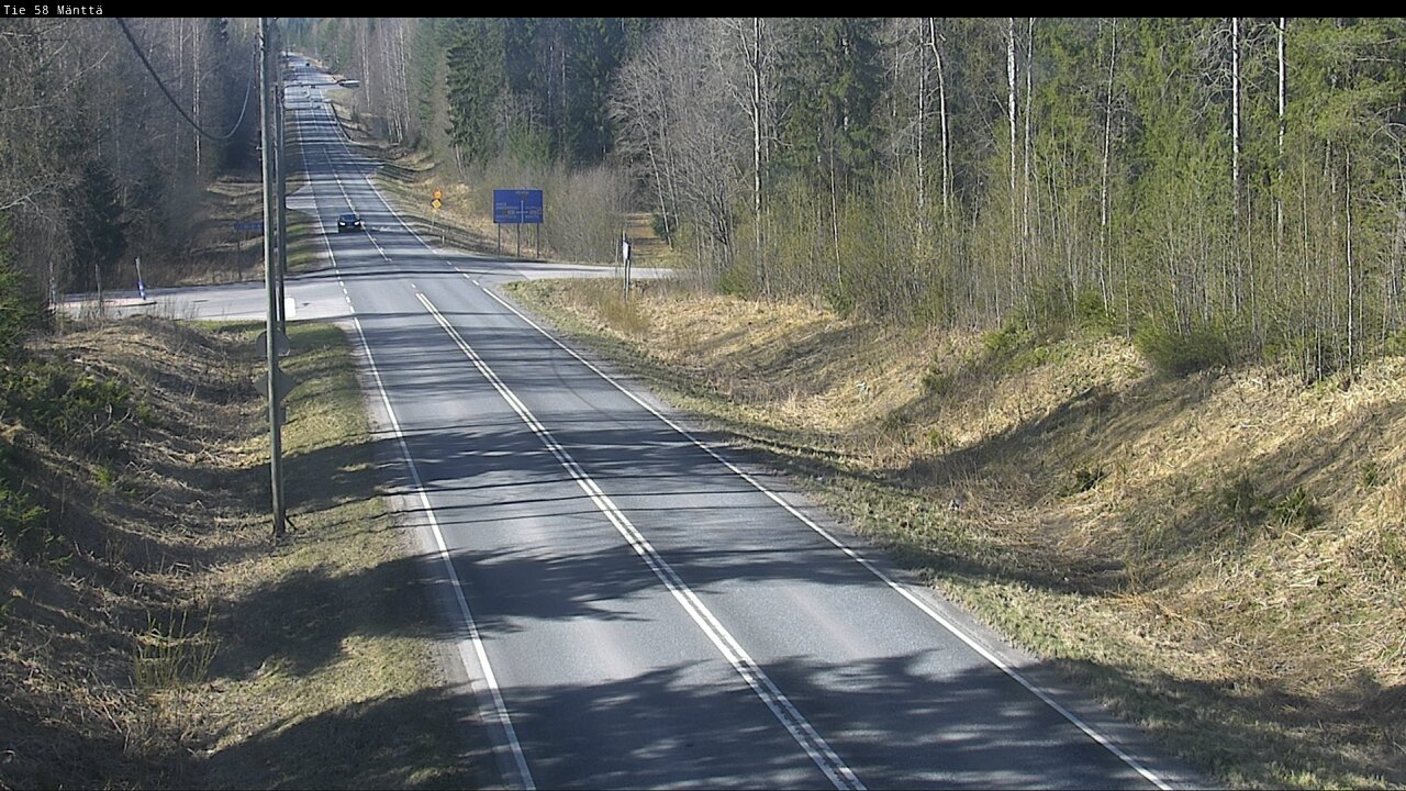 Kelikamerat Kuva Tie 58 Mänttä, Mänttä-Vilppula, Pirkanmaa